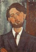 Amedeo Modigliani Portrait of Leopold zborowski Sweden oil painting artist